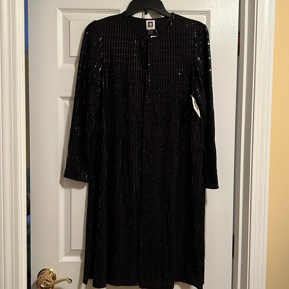 Anne Klein Black Topper NWT